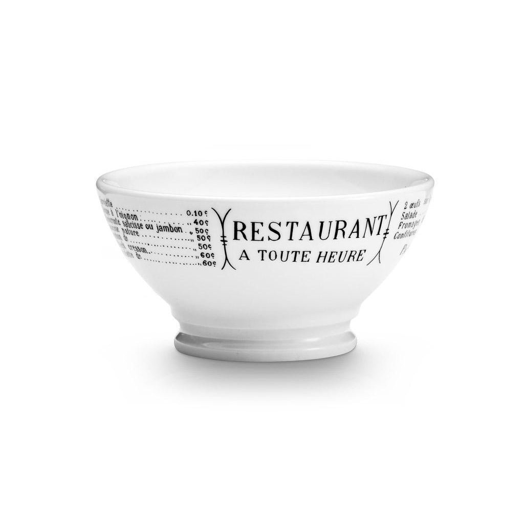 Pillivuyt Brasserie Café au Lait Bowl, Set of 4