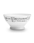 Pillivuyt Brasserie Café au Lait Bowl, Set of 4