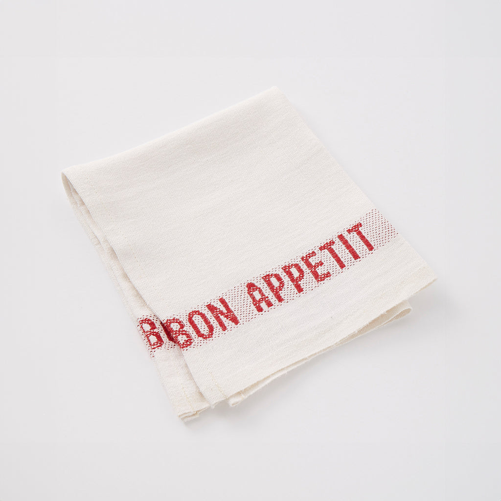 Charvet Éditions Bon Appetit Napkins, Set of 6