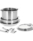 Cristel Strate Cookware Collection, Set of 13