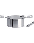 Cristel Strate Saucepan Set, 5 pieces