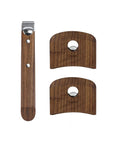 Cristel Walnut Handle Collection, Set of 3