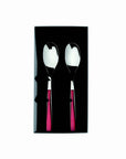 Degrenne Quartz Rouge Salad Serving Set, 2 pieces