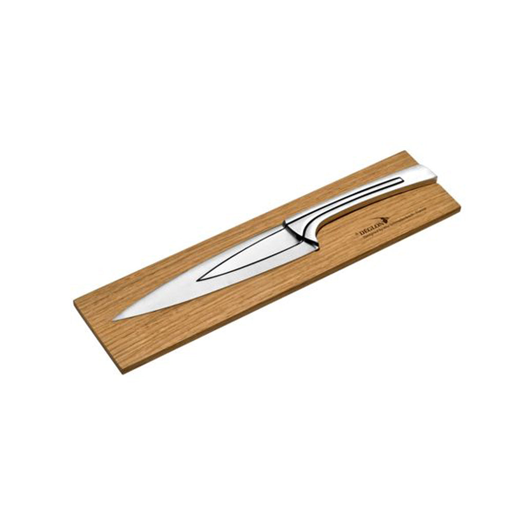 Déglon Meeting® Puzzle Knife on Oak Base