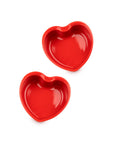 Appolia Mini Heart Baking Dishes, Set of 2