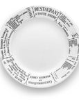 Pillivuyt Brasserie Plates, Set of 4