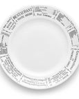 Pillivuyt Brasserie Plates, Set of 4