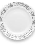 Pillivuyt Brasserie Plates, Set of 4