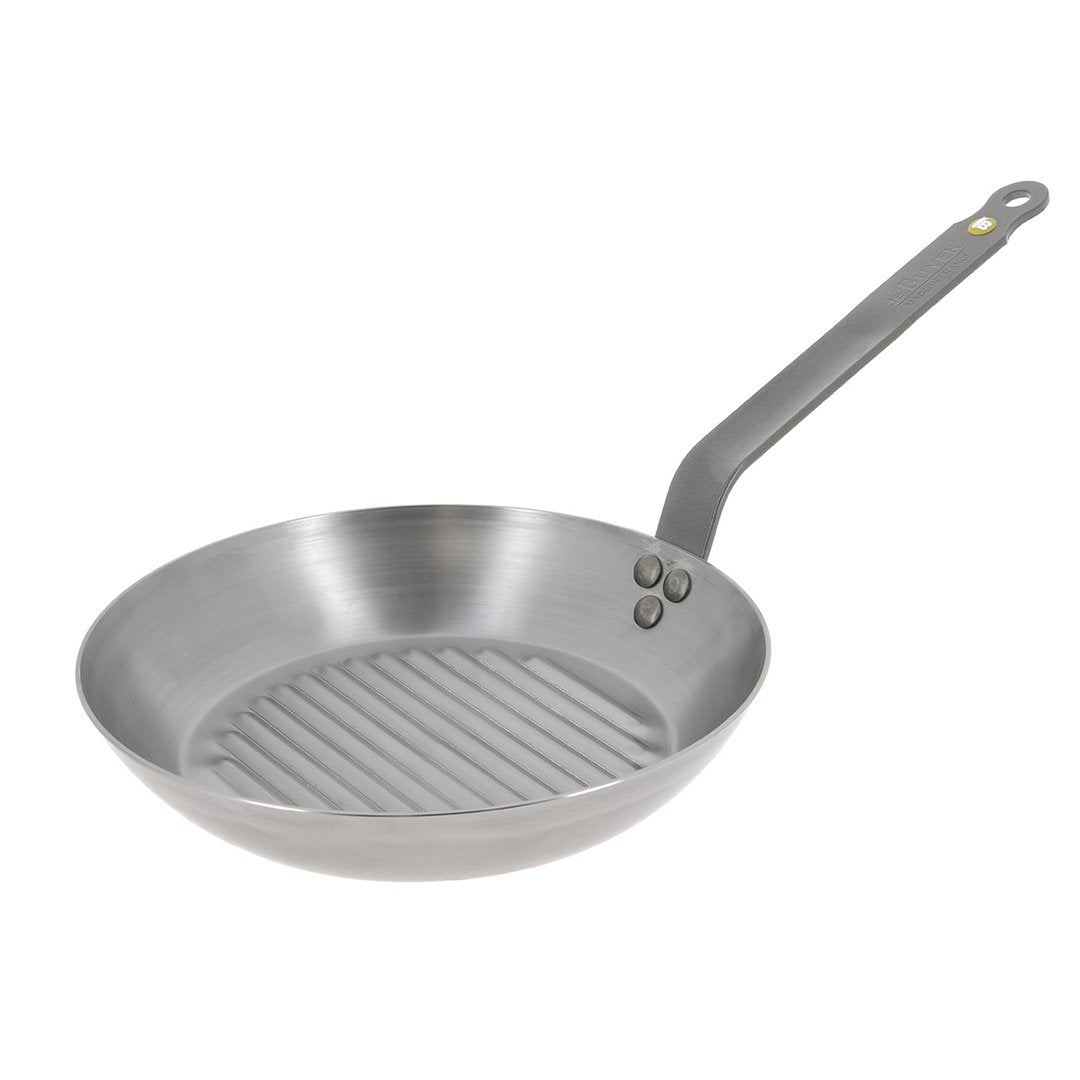 de Buyer Mineral B Grill Pan, 10.25"